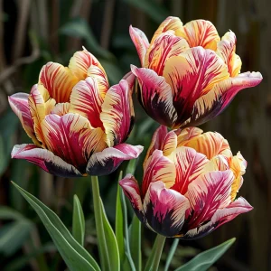 Тюльпан Роял Гарнит купить по цене от 425р. в интернет-магазине «Посадика» с доставкой почтой в в Асиное и по всей России – [изображение №1].